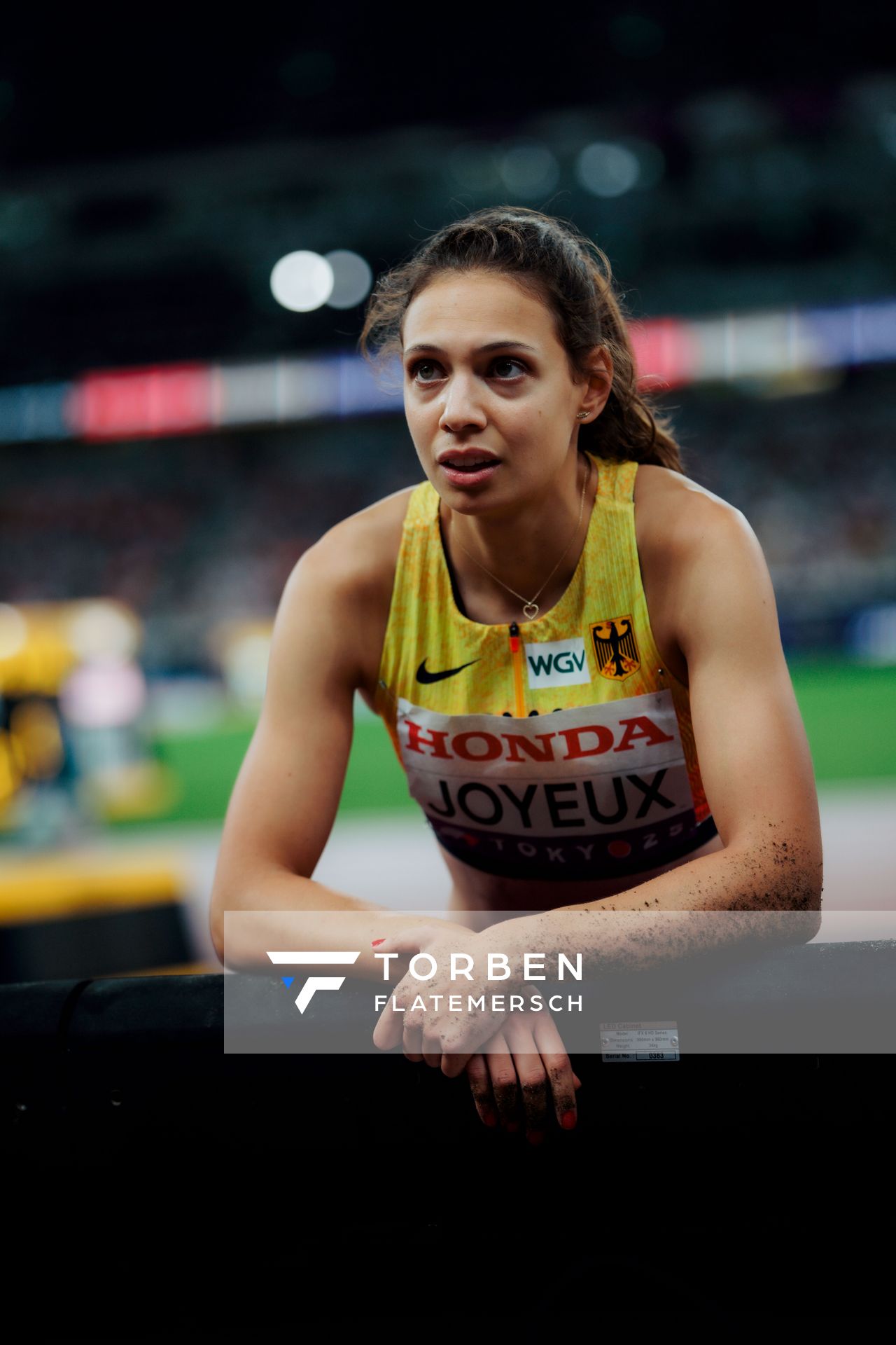 Caroline Joyeux (GER) during the World Athletics Championships on 18.09.2025 in Tokyo.