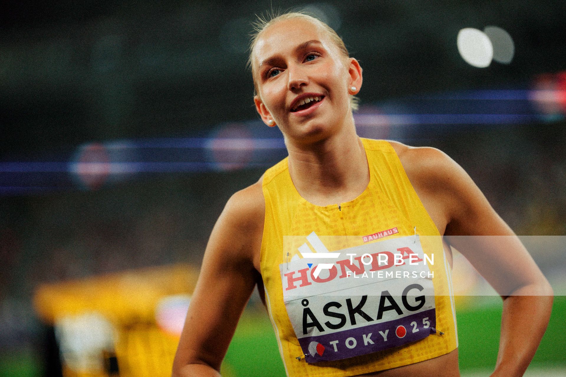 Maja Åskag (SWE) during the World Athletics Championships on 18.09.2025 in Tokyo.