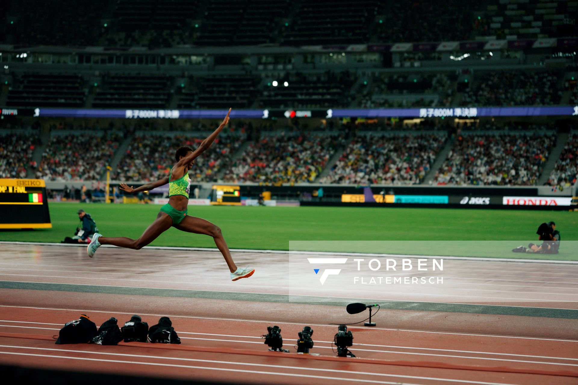 Saly Sarr (SEN) during the World Athletics Championships on 18.09.2025 in Tokyo.