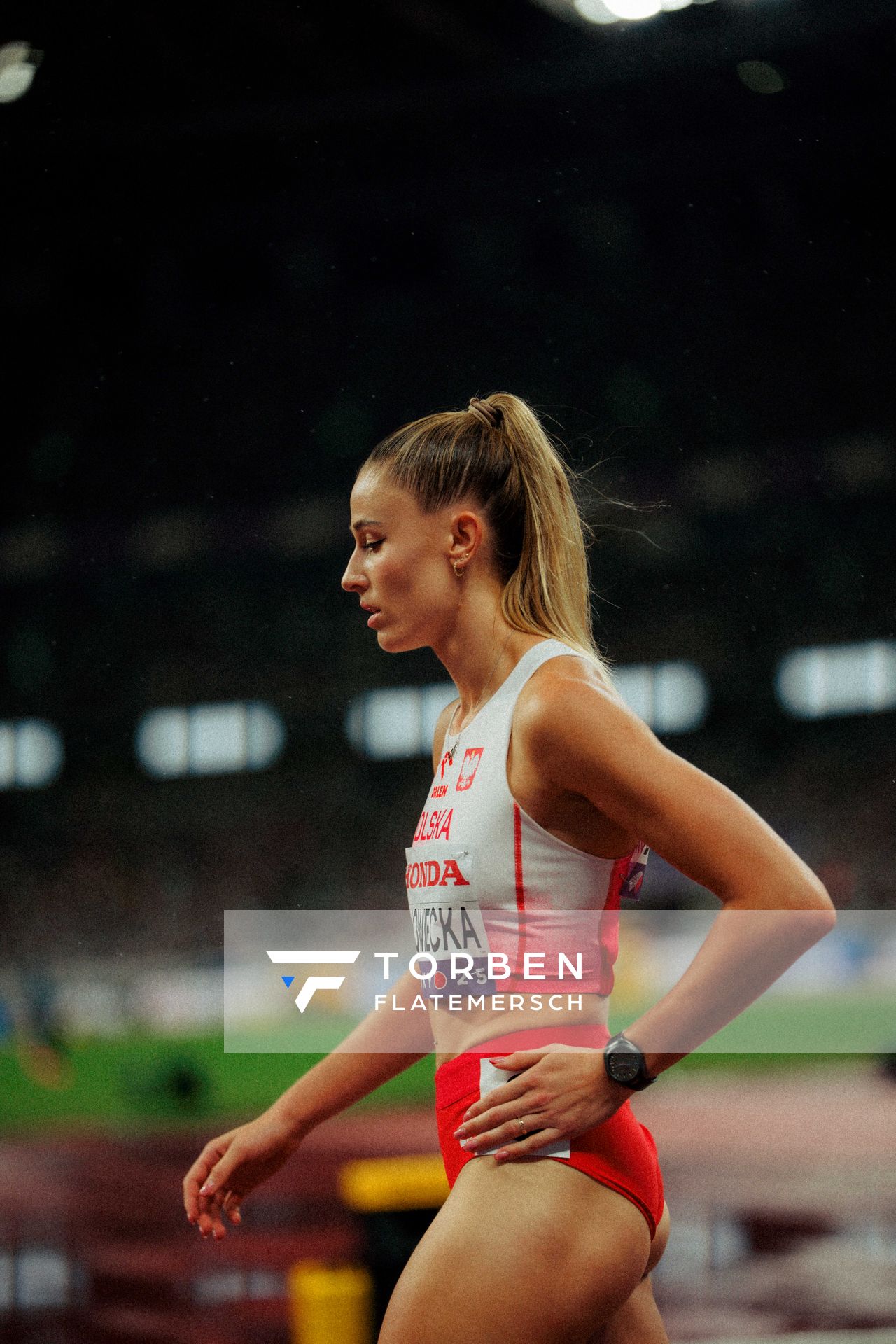 Natalia Bukowiecka (POL) during the World Athletics Championships on 18.09.2025 in Tokyo.