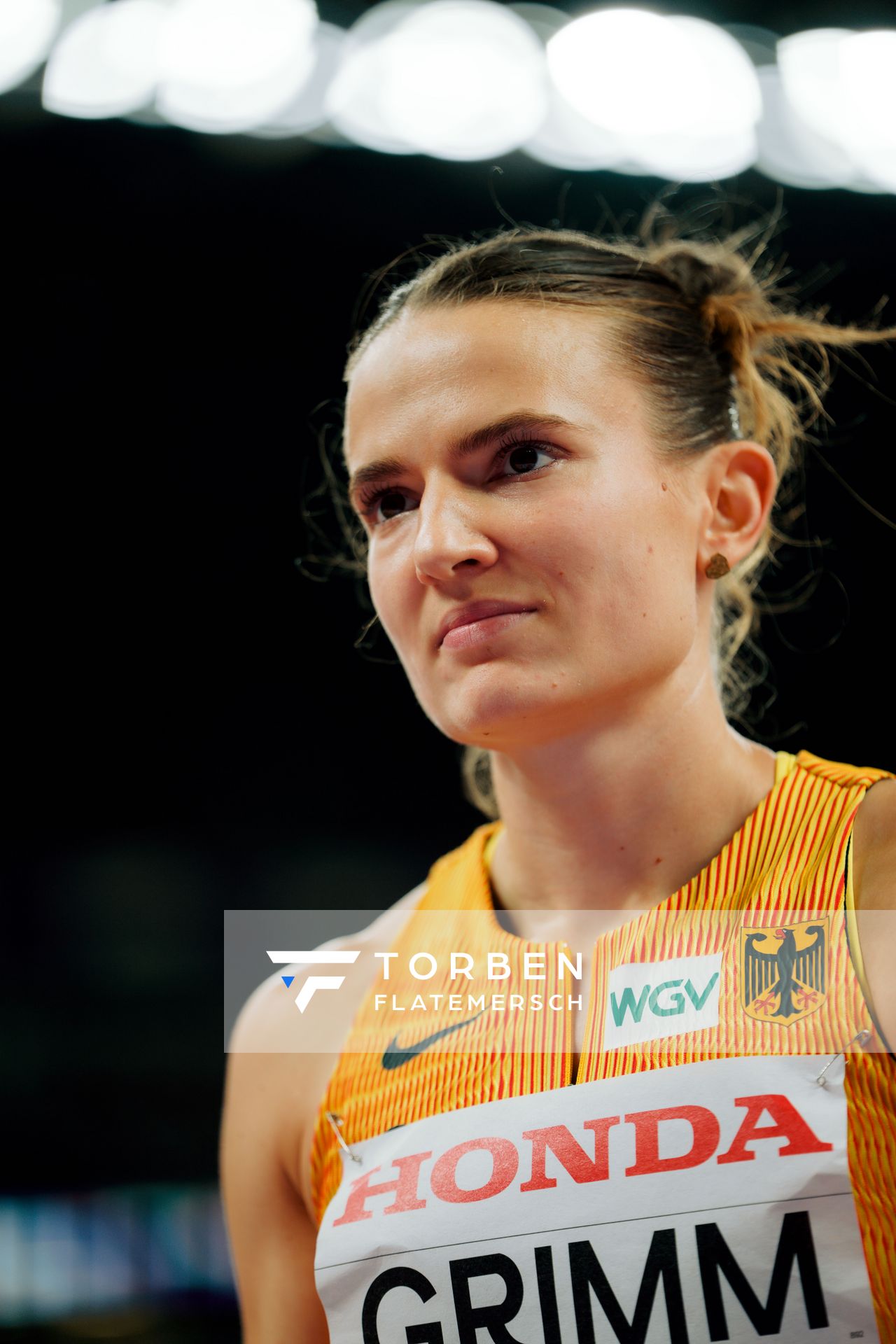 Vanessa Grimm (GER) during the World Athletics Championships on 19.09.2025 in Tokyo.