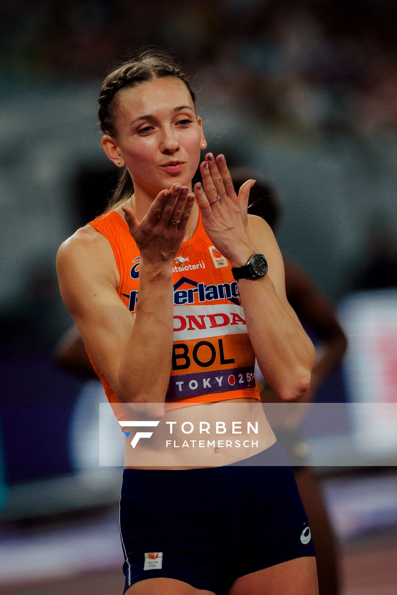 Femke Bol (NED) during the World Athletics Championships on 19.09.2025 in Tokyo.