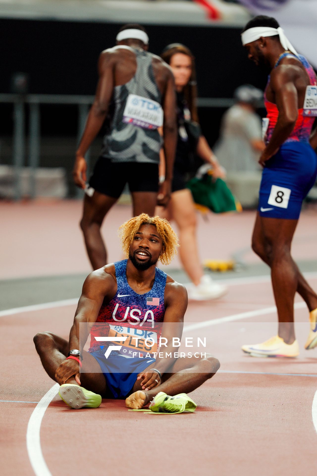 Noah Lyles (USA) during the World Athletics Championships on 19.09.2025 in Tokyo.