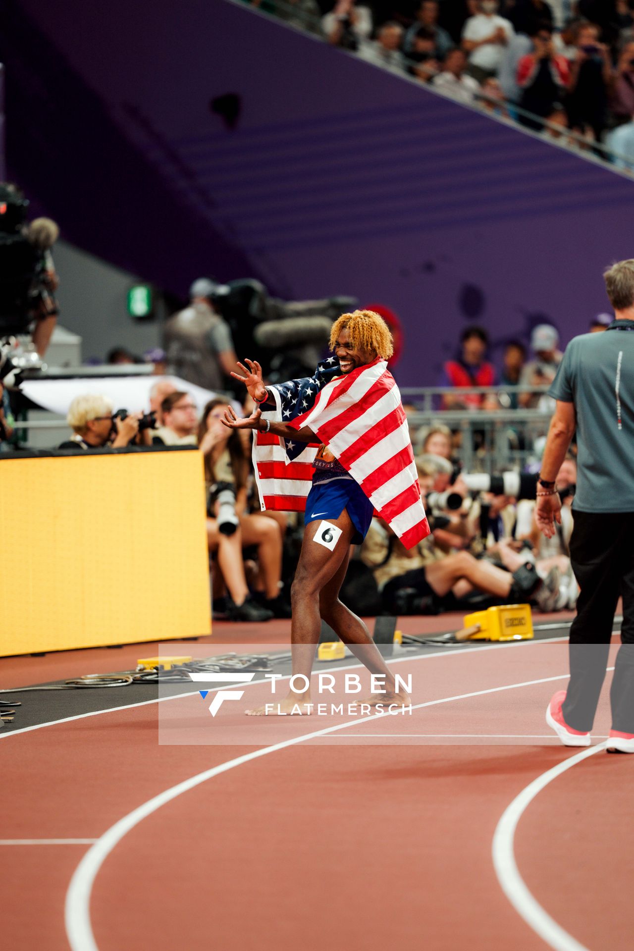 Noah Lyles (USA) during the World Athletics Championships on 19.09.2025 in Tokyo.