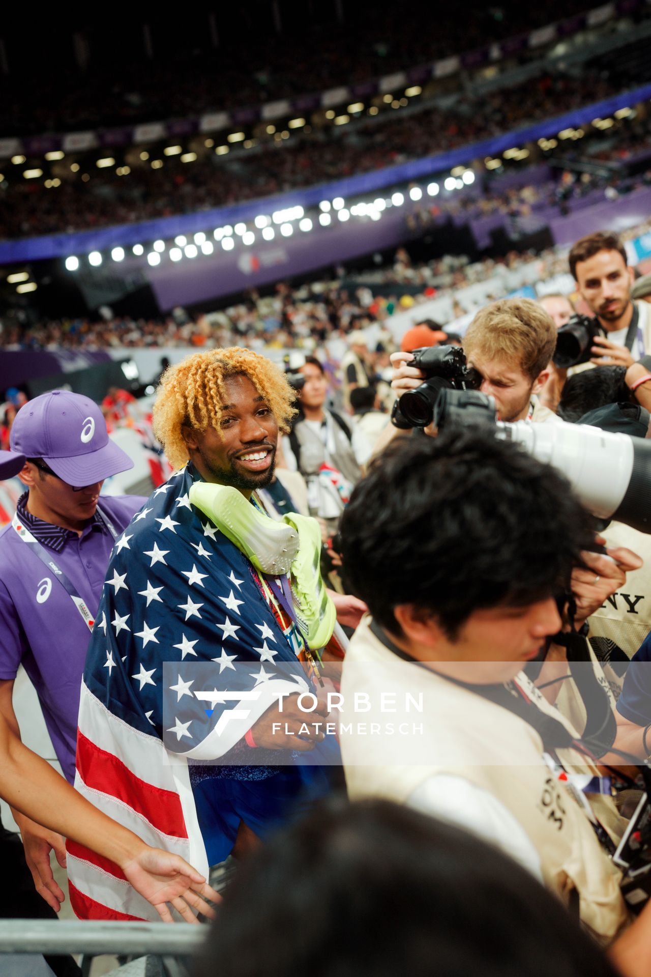 Noah Lyles (USA) during the World Athletics Championships on 19.09.2025 in Tokyo.