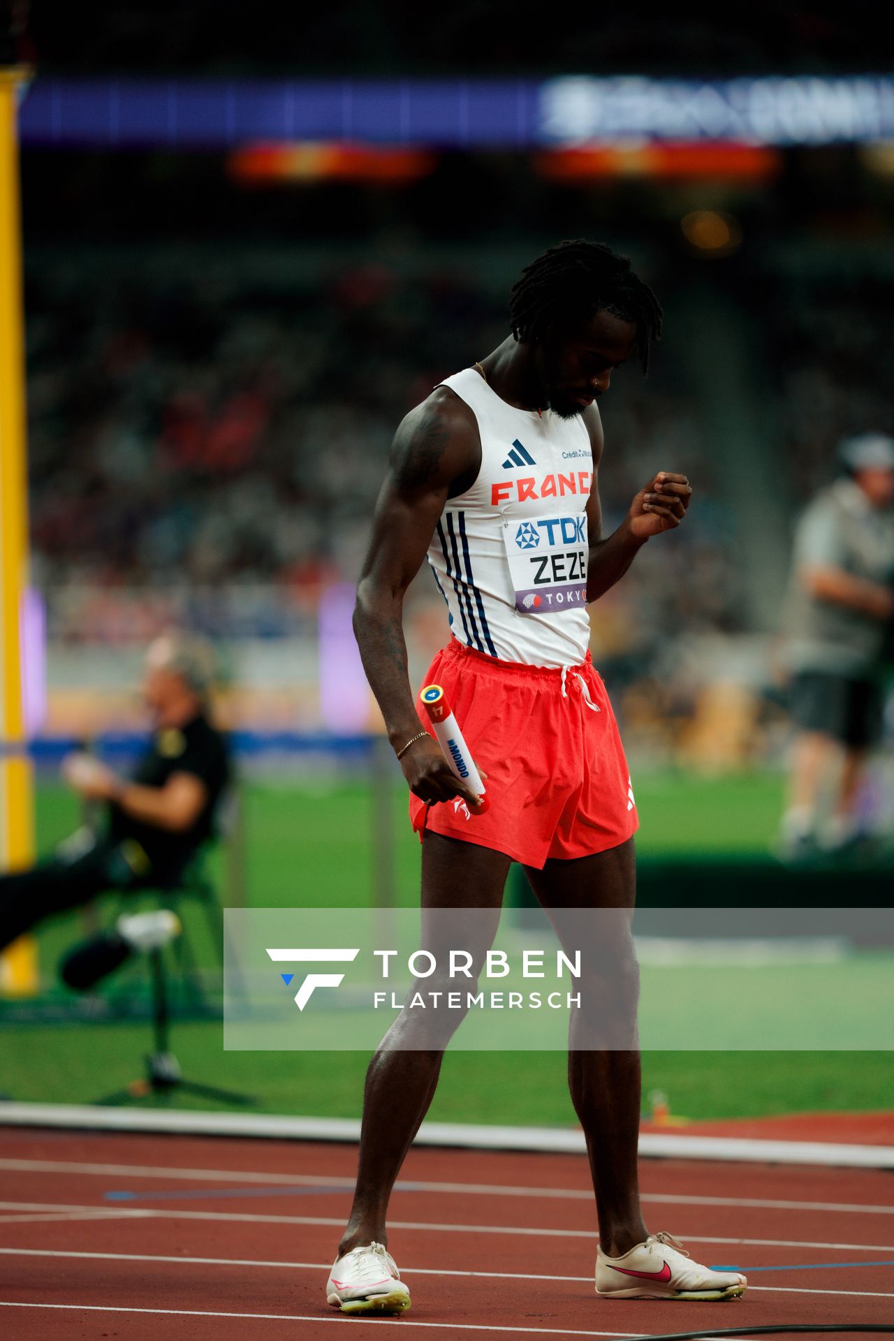 Ryan Zeze (FRA) during the World Athletics Championships on 20.09.2025 in Tokyo.