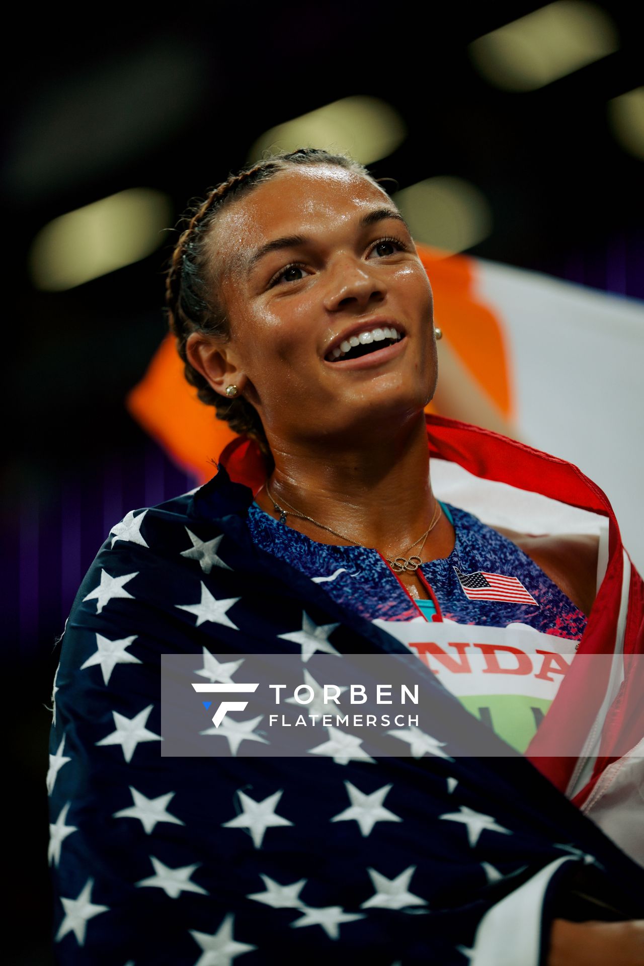Anna Hall (USA) during the World Athletics Championships on 20.09.2025 in Tokyo.