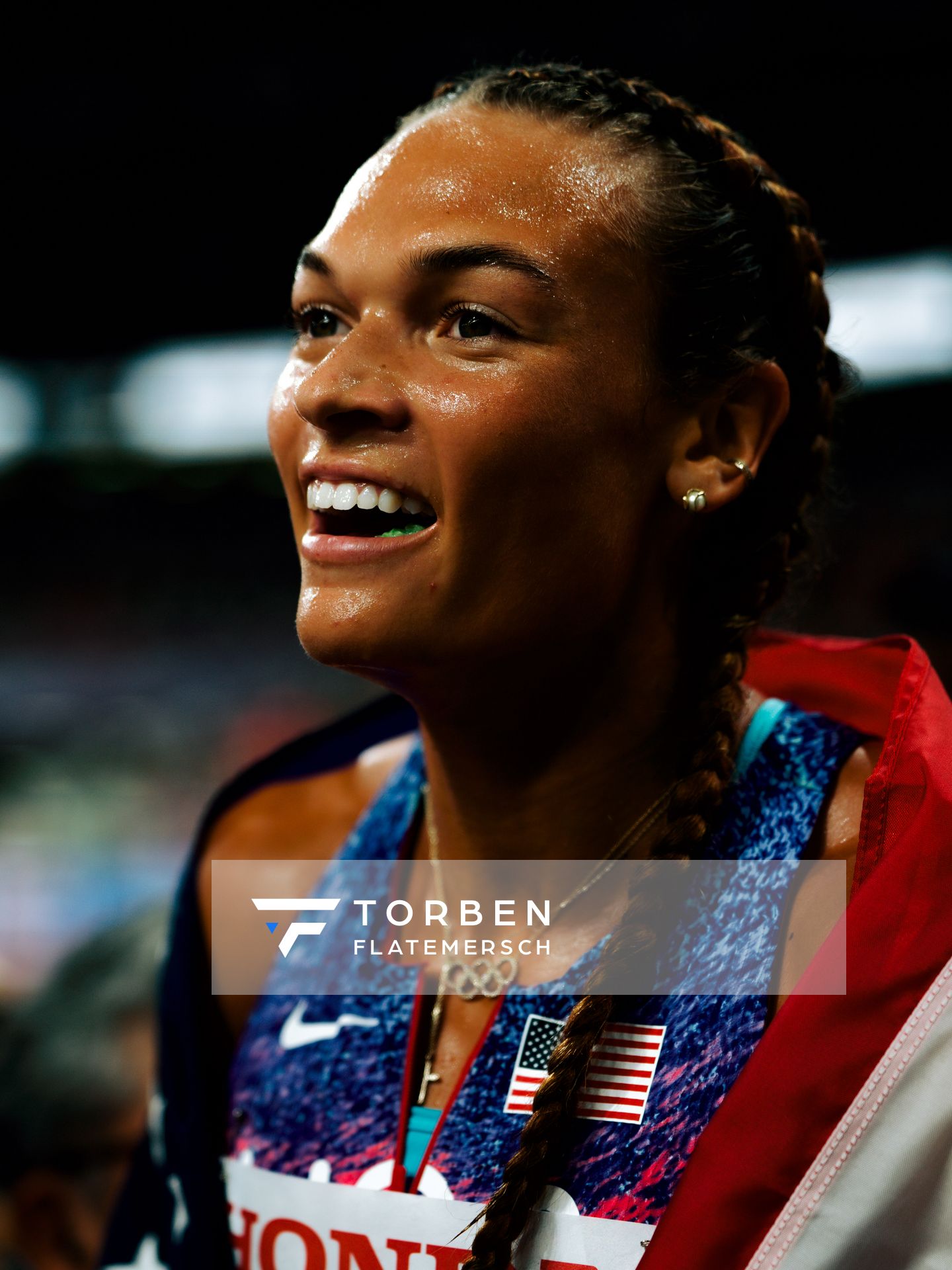 Anna Hall (USA) during the World Athletics Championships on 20.09.2025 in Tokyo.