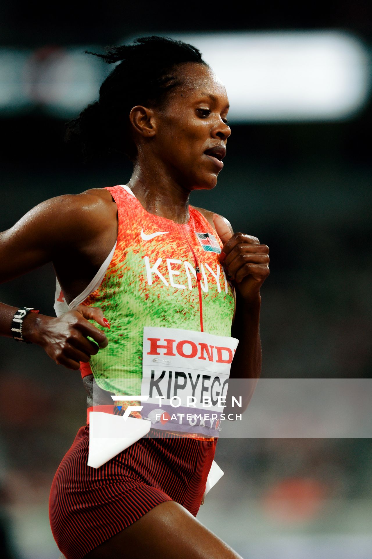 Faith Kipyegon (KEN) during the World Athletics Championships on 20.09.2025 in Tokyo.