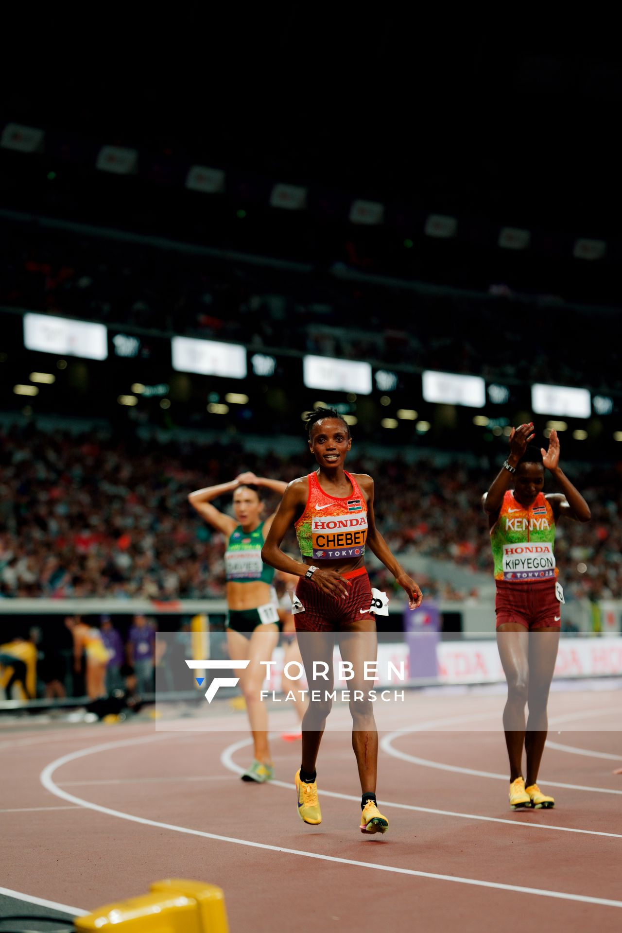 Faith Kipyegon (KEN) during the World Athletics Championships on 20.09.2025 in Tokyo.
