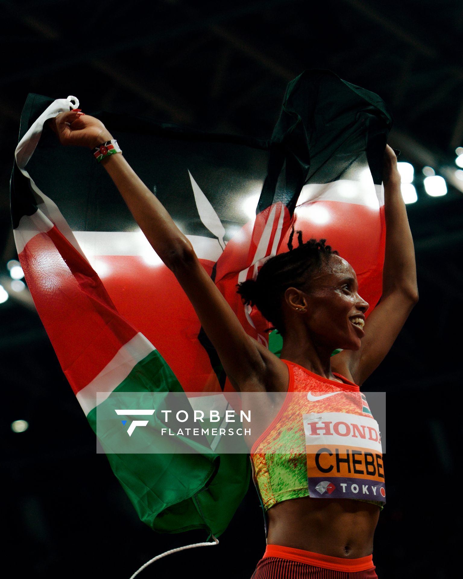 Beatrice Chebet (KEN) during the World Athletics Championships on 20.09.2025 in Tokyo.