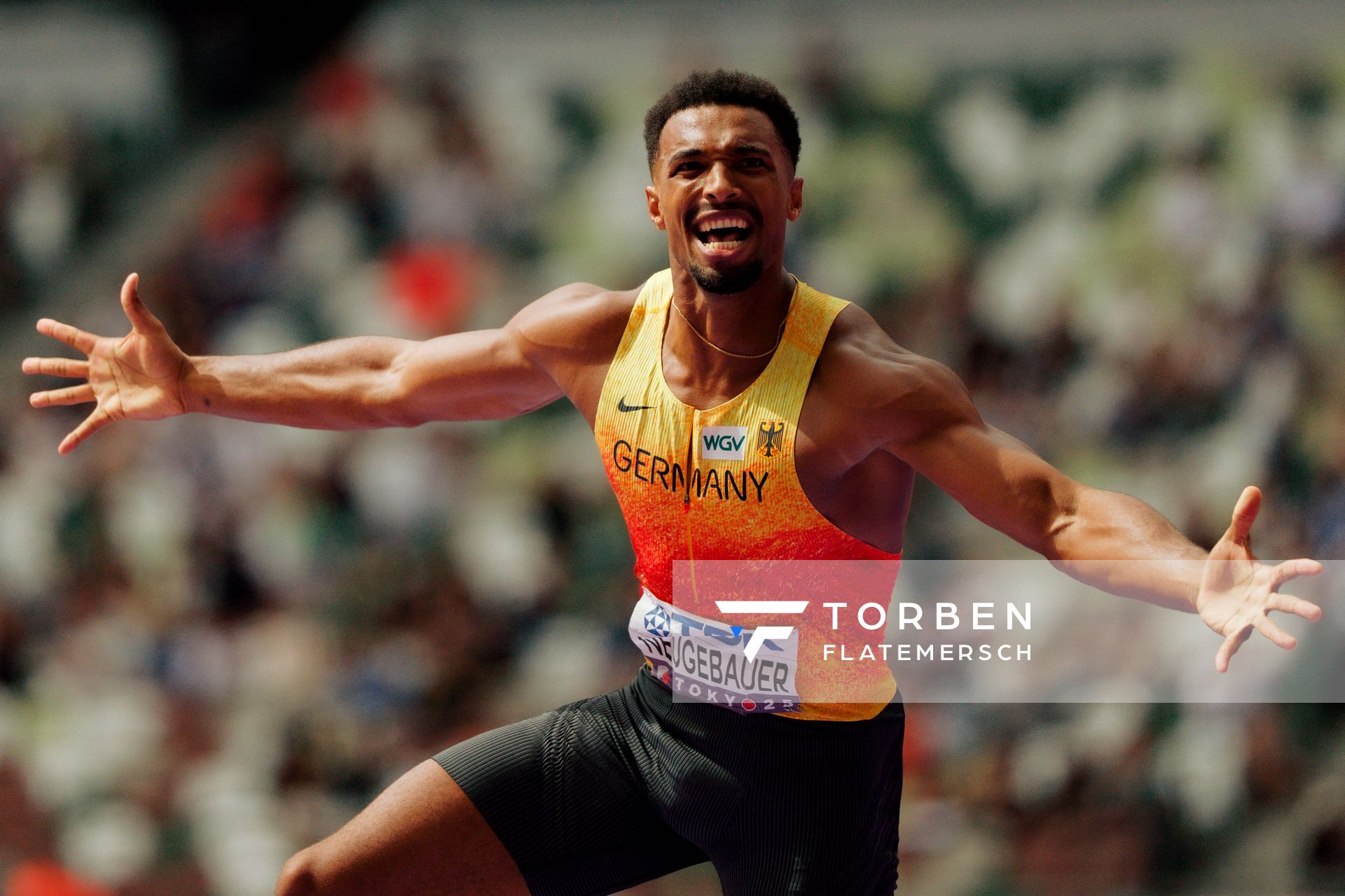 Leo Neugebauer (GER) during the World Athletics Championships on 21.09.2025 in Tokyo.