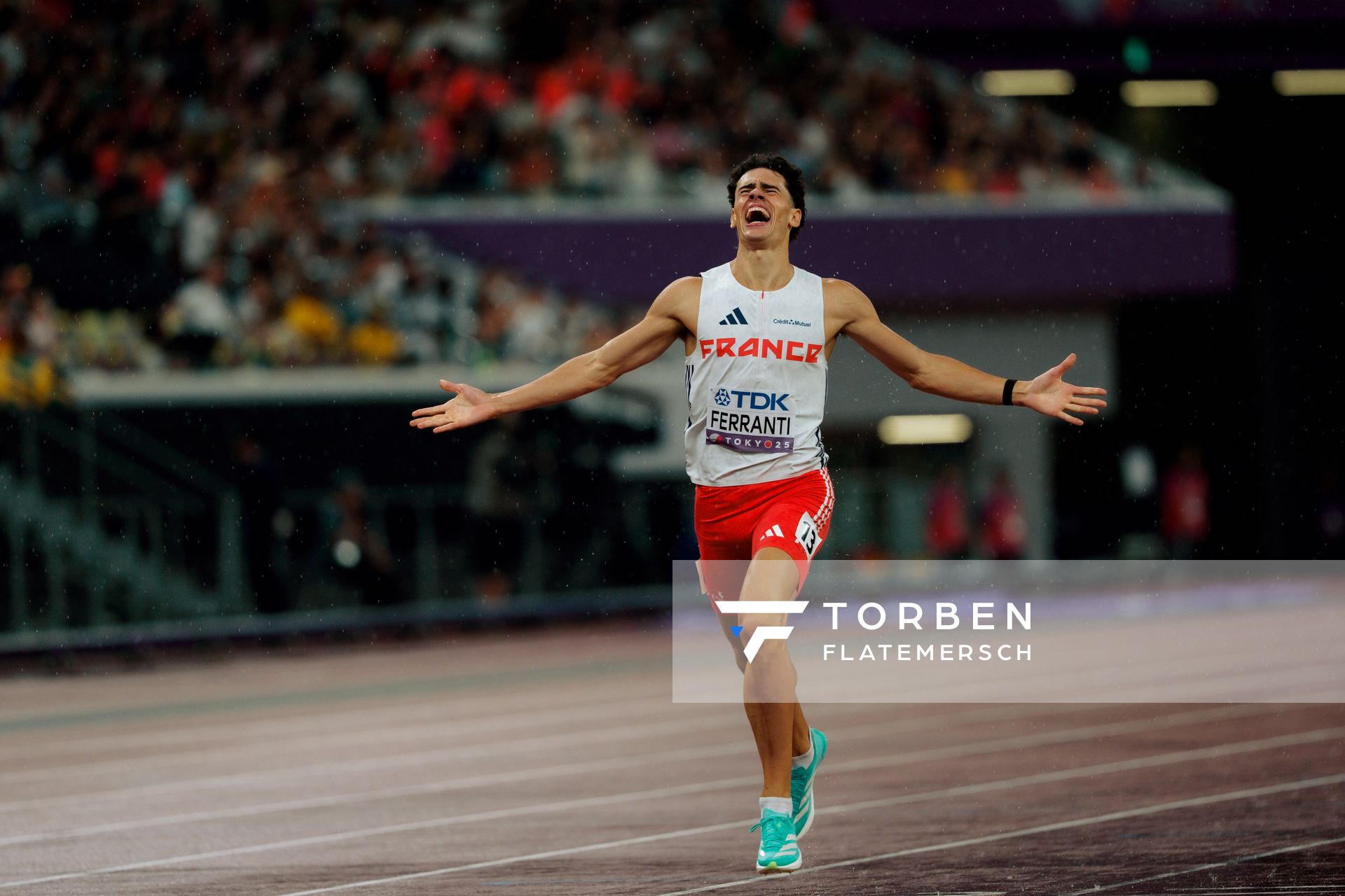 Antoine Ferranti (FRA) during the World Athletics Championships on 21.09.2025 in Tokyo.
