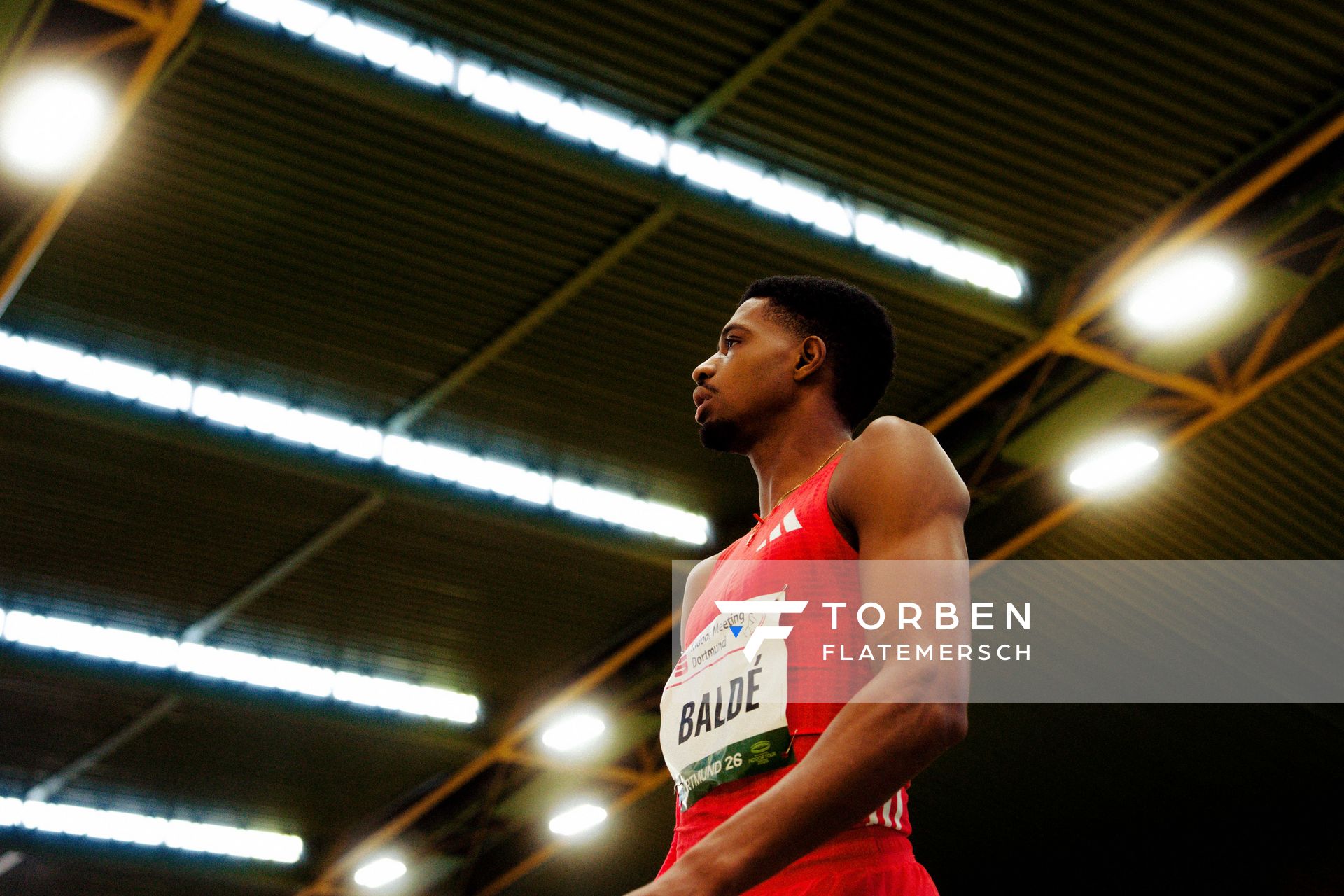 Gerson Baldé (Portugal) am 08.02.2026 beim Sparkassen Indoor Meeting in der Helmut-Körnig-Halle in Dortmund