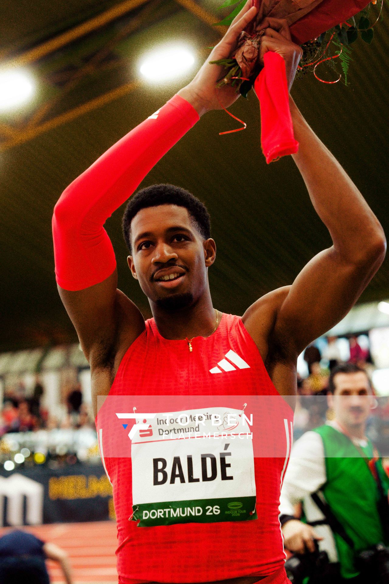 Gerson Baldé (Portugal) am 08.02.2026 beim Sparkassen Indoor Meeting in der Helmut-Körnig-Halle in Dortmund