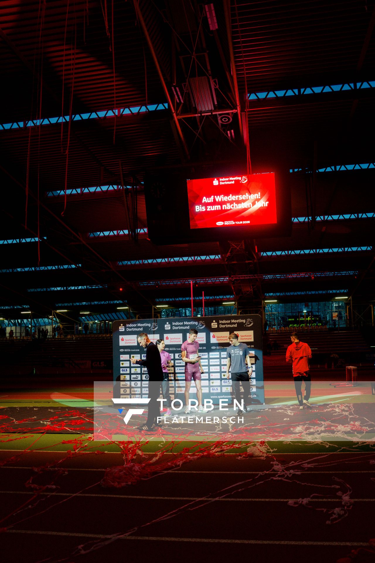 am 08.02.2026 beim Sparkassen Indoor Meeting in der Helmut-Körnig-Halle in Dortmund