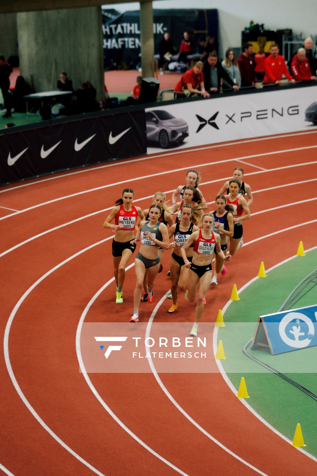 am 28.02.2026 bei den Deutschen Hallen Meisterschaften in der Helmut-Körnig-Halle in Dortmund