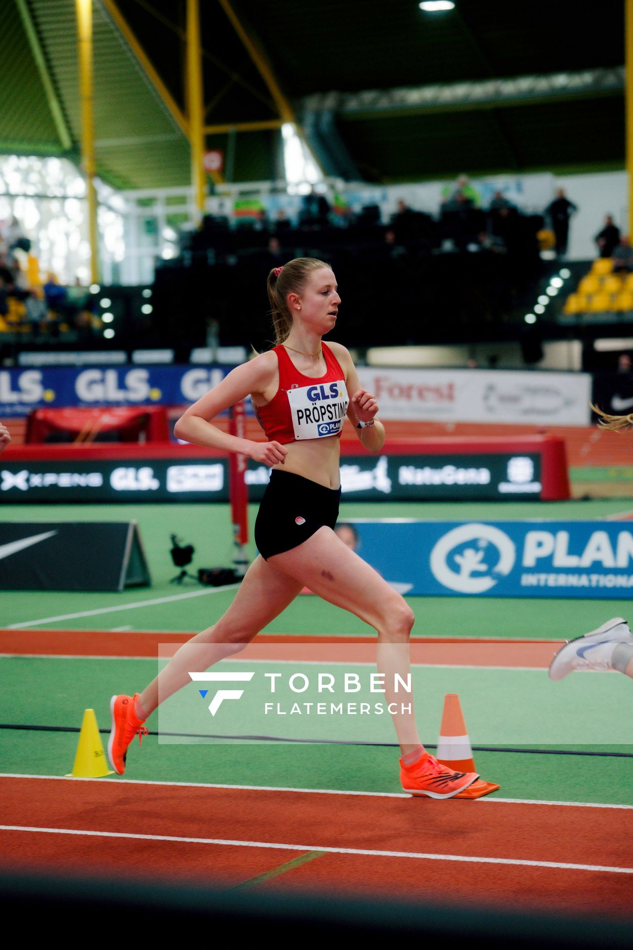 am 28.02.2026 bei den Deutschen Hallen Meisterschaften in der Helmut-Körnig-Halle in Dortmund