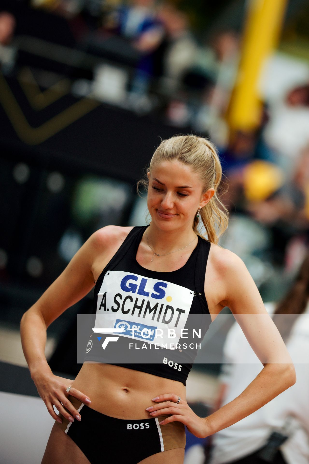 am 28.02.2026 bei den Deutschen Hallen Meisterschaften in der Helmut-Körnig-Halle in Dortmund