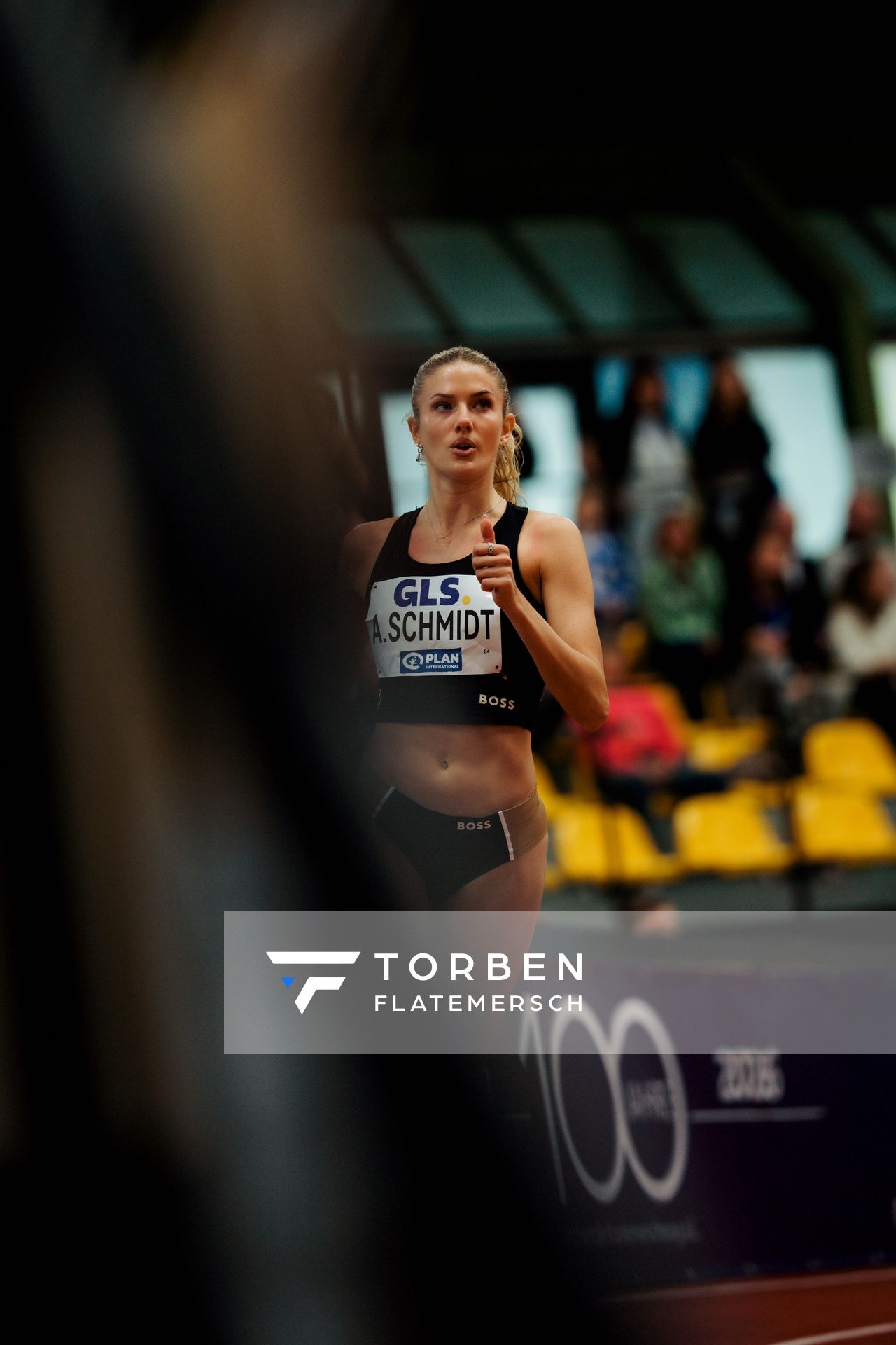 am 28.02.2026 bei den Deutschen Hallen Meisterschaften in der Helmut-Körnig-Halle in Dortmund