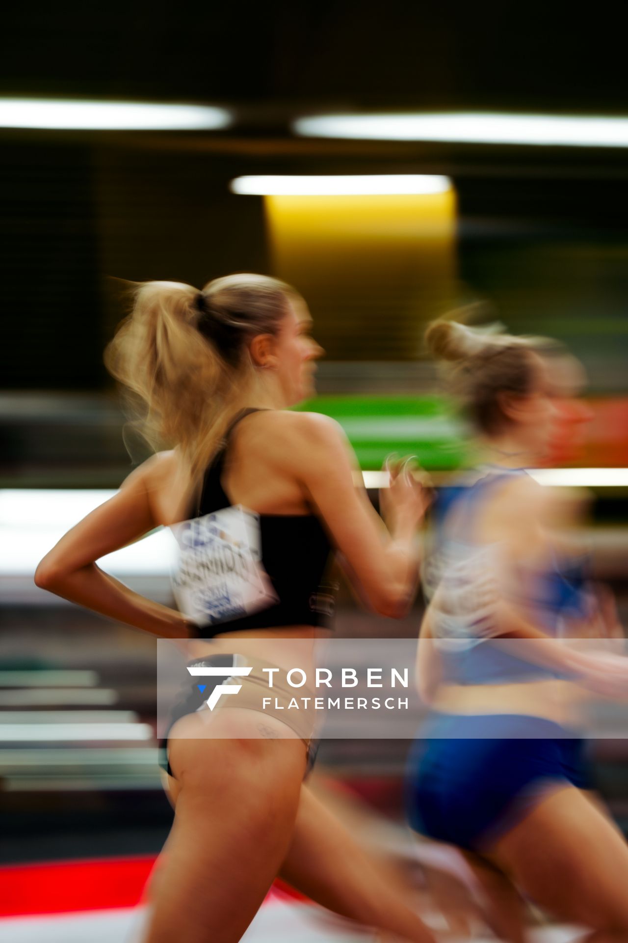 am 28.02.2026 bei den Deutschen Hallen Meisterschaften in der Helmut-Körnig-Halle in Dortmund