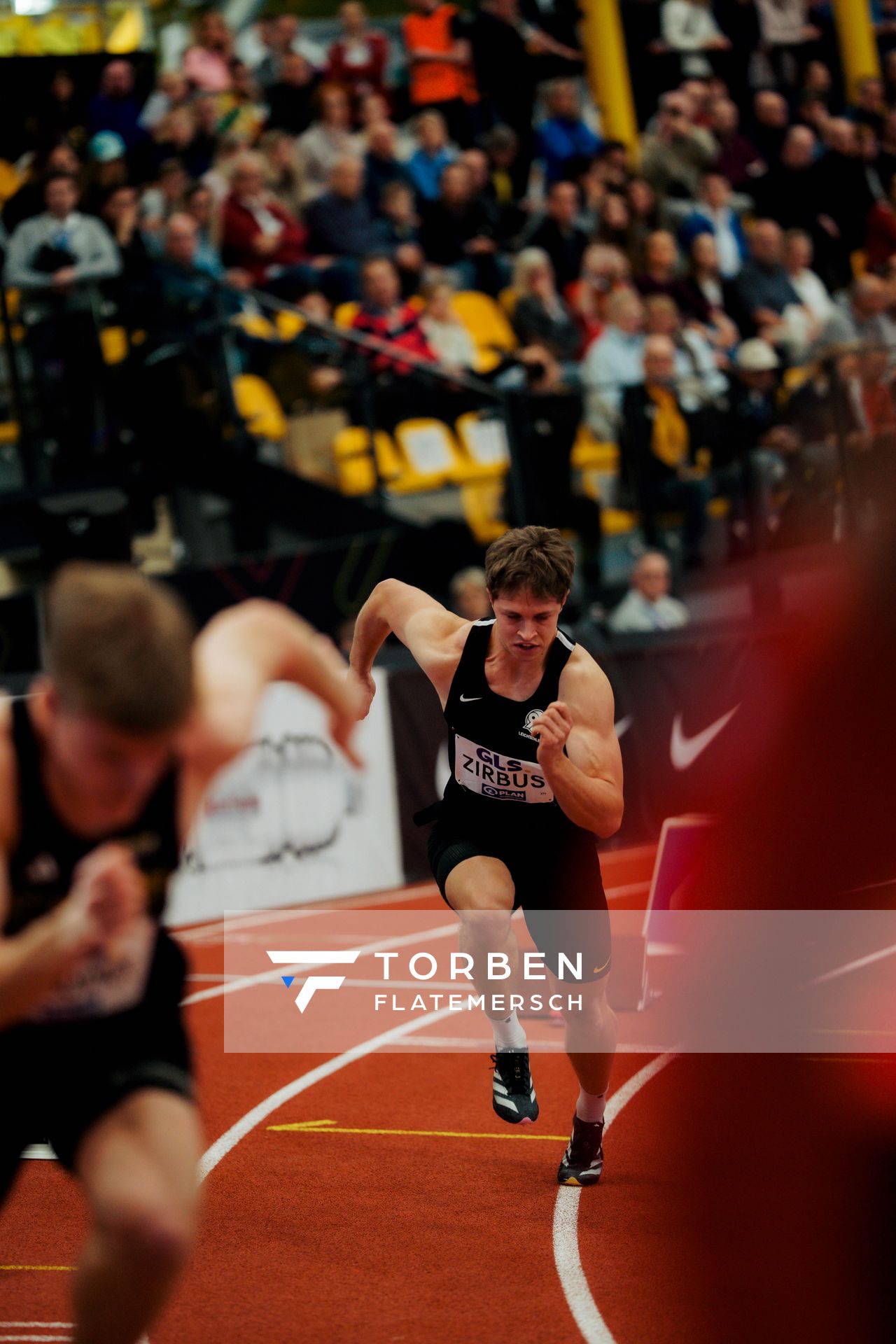 am 01.03.2026 bei den Deutschen Hallen Meisterschaften in der Helmut-Körnig-Halle in Dortmund