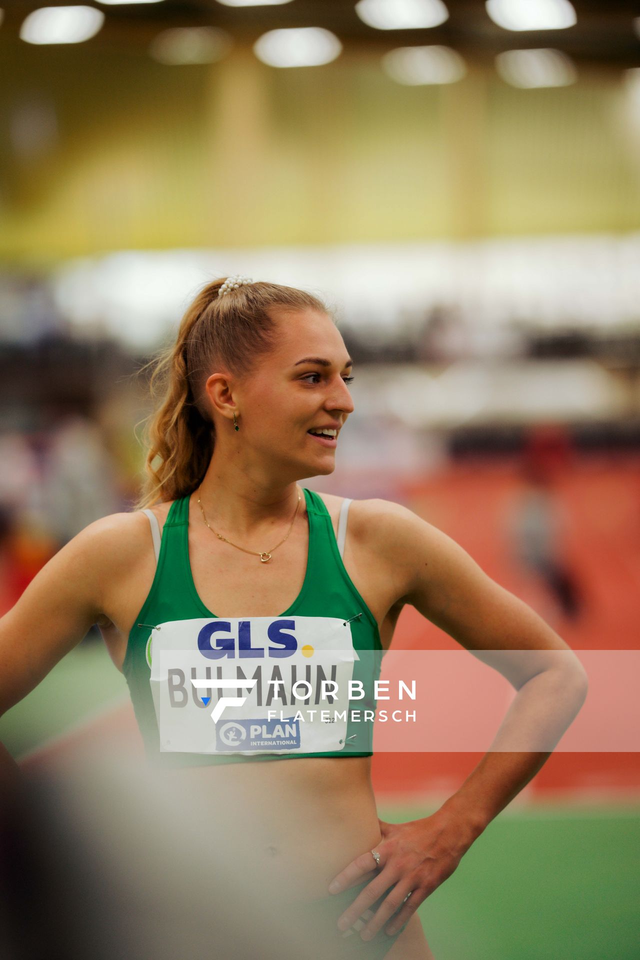 am 01.03.2026 bei den Deutschen Hallen Meisterschaften in der Helmut-Körnig-Halle in Dortmund