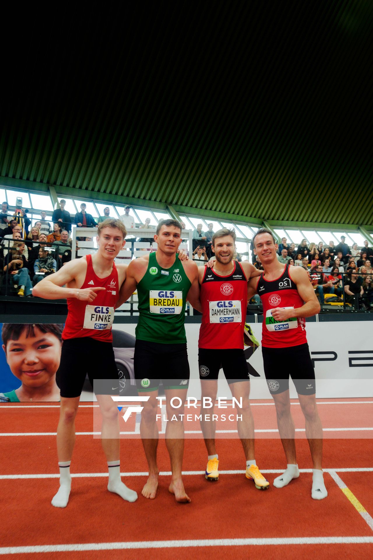 am 01.03.2026 bei den Deutschen Hallen Meisterschaften in der Helmut-Körnig-Halle in Dortmund