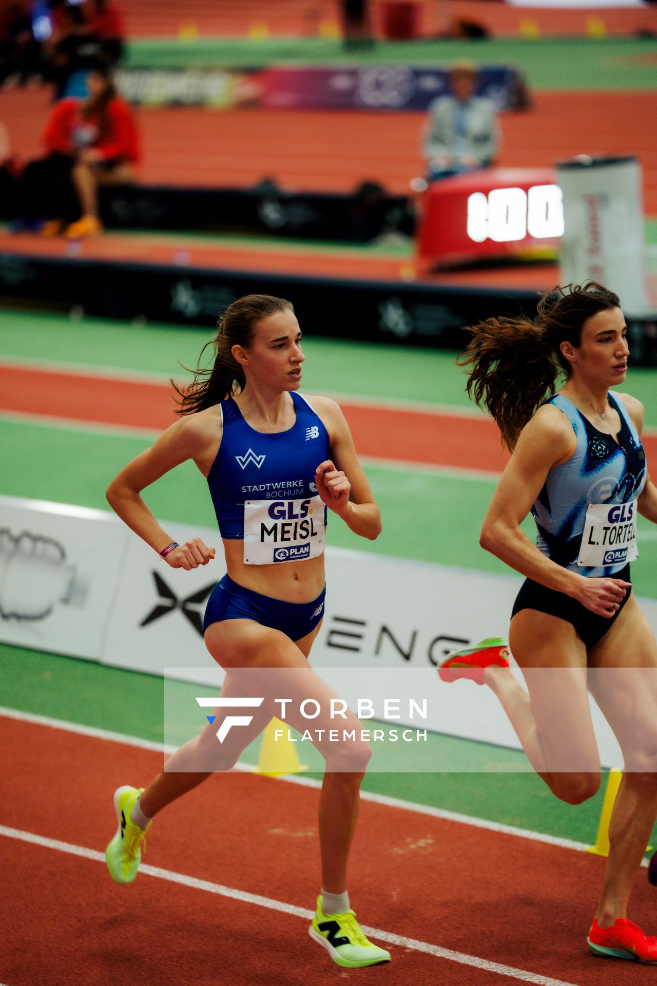 am 01.03.2026 bei den Deutschen Hallen Meisterschaften in der Helmut-Körnig-Halle in Dortmund