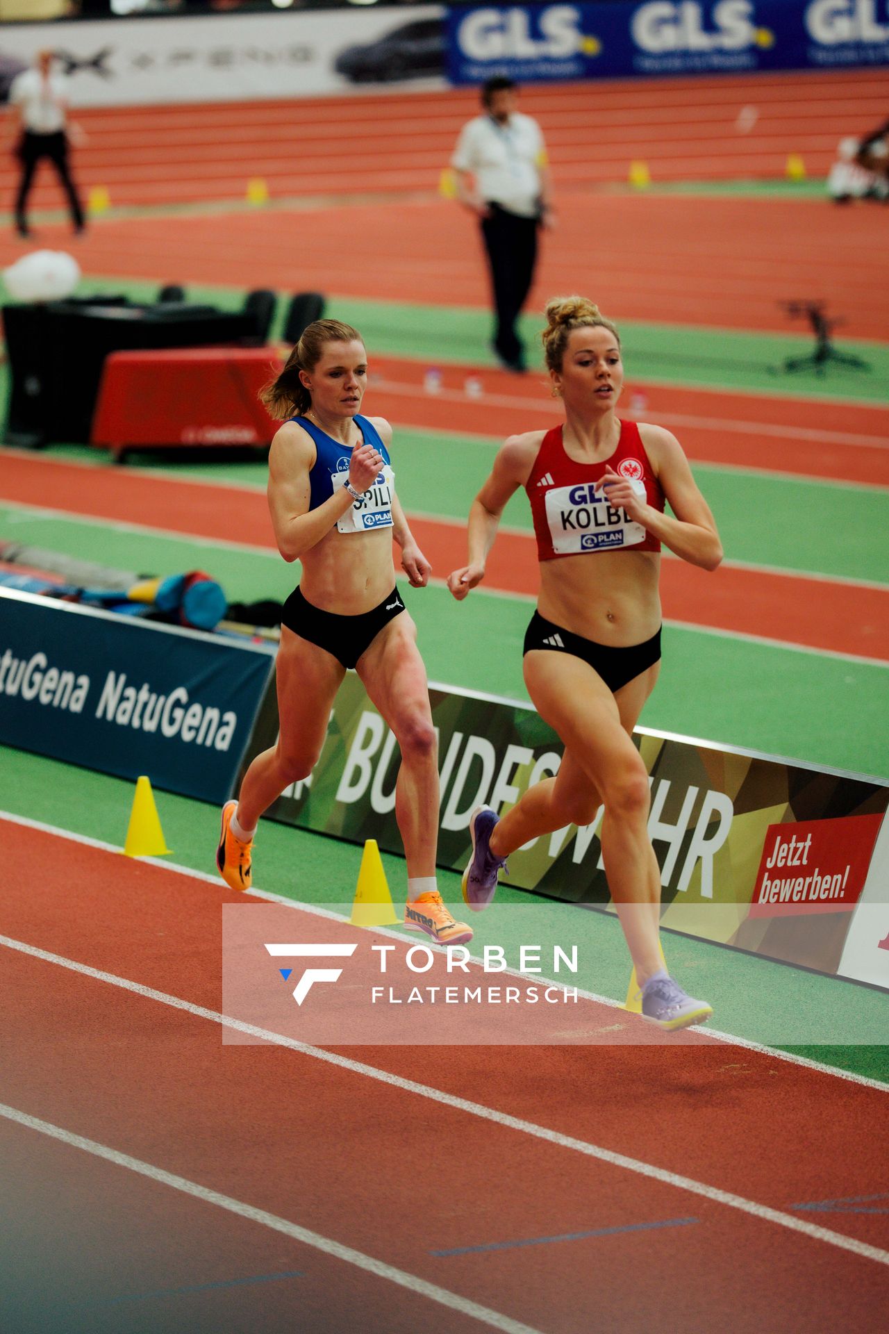 am 01.03.2026 bei den Deutschen Hallen Meisterschaften in der Helmut-Körnig-Halle in Dortmund