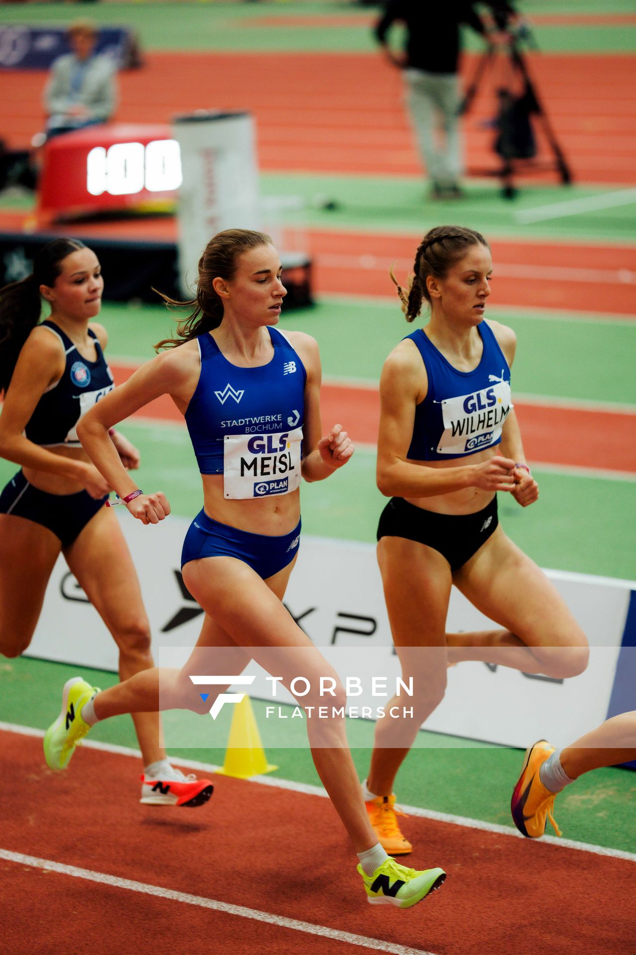 am 01.03.2026 bei den Deutschen Hallen Meisterschaften in der Helmut-Körnig-Halle in Dortmund