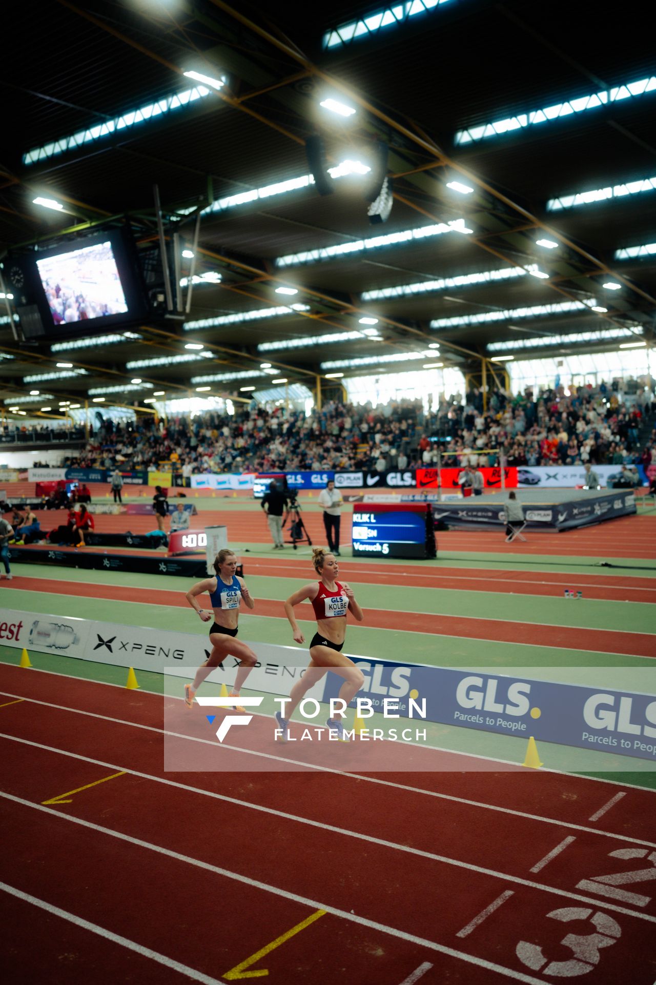 am 01.03.2026 bei den Deutschen Hallen Meisterschaften in der Helmut-Körnig-Halle in Dortmund