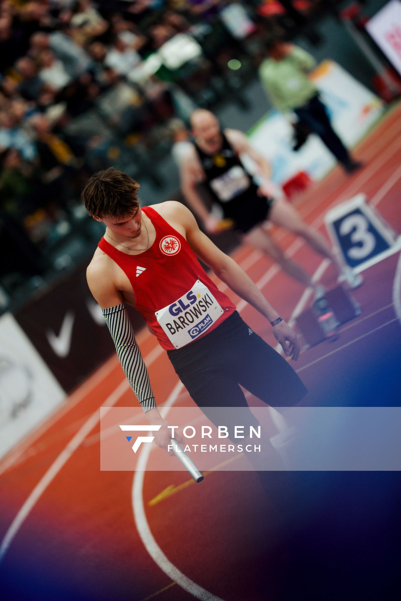 am 01.03.2026 bei den Deutschen Hallen Meisterschaften in der Helmut-Körnig-Halle in Dortmund