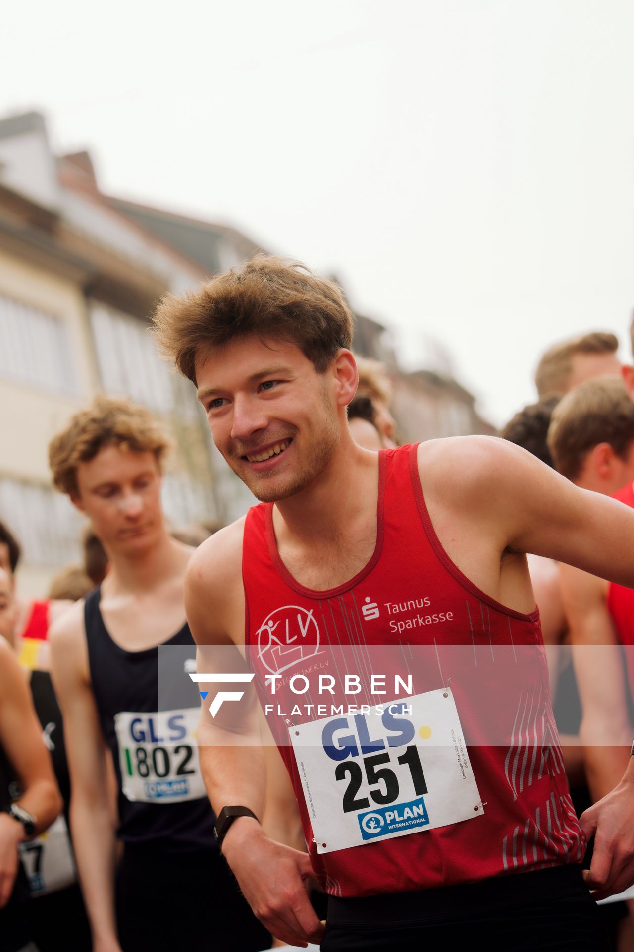 Christoph Maximilian Schrick (Königsteiner LV) am 08.03.2026 bei den Deutschen Meisterschaften 10 km Straße in Uelzen