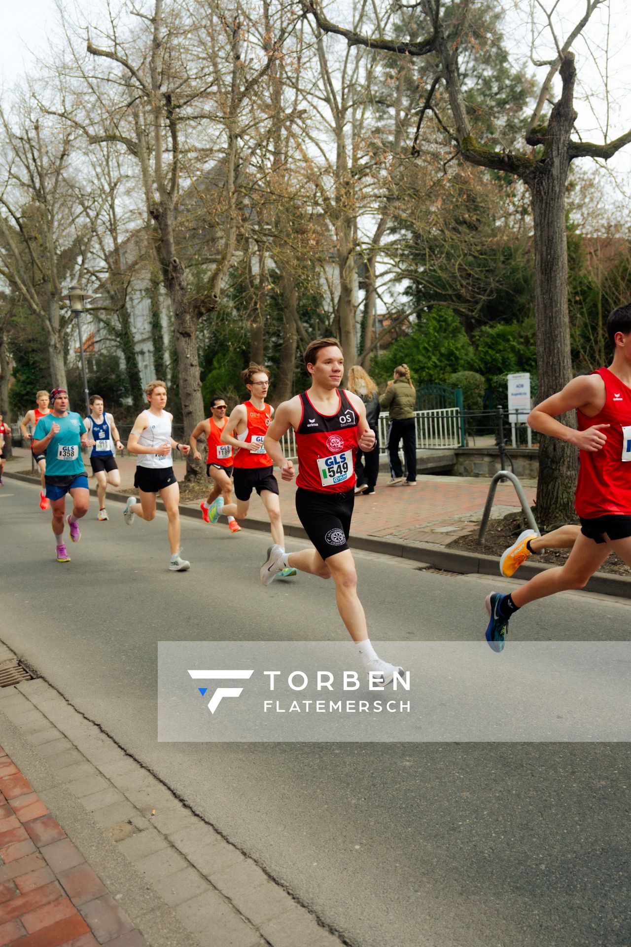 Henning Jeschke (LG Osnabrück) am 08.03.2026 bei den Deutschen Meisterschaften 10 km Straße in Uelzen