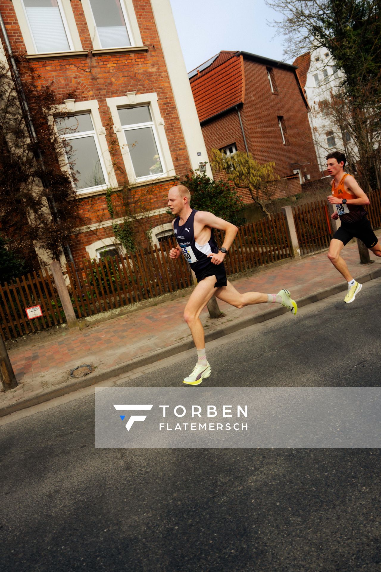 Hannes Burger (Düsseldorf Athletics) am 08.03.2026 bei den Deutschen Meisterschaften 10 km Straße in Uelzen