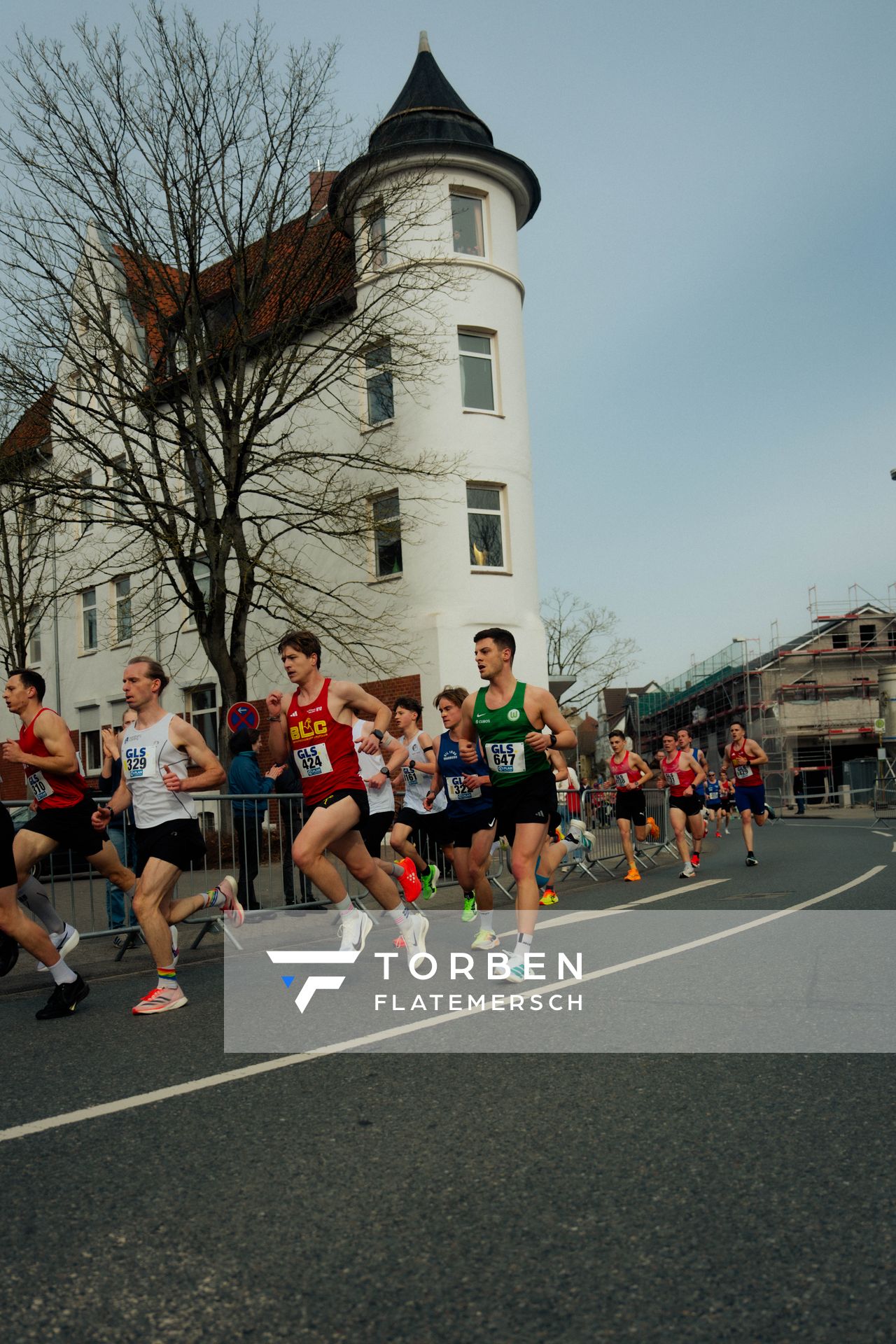 Nick Schierding (VfL Wolfsburg) am 08.03.2026 bei den Deutschen Meisterschaften 10 km Straße in Uelzen