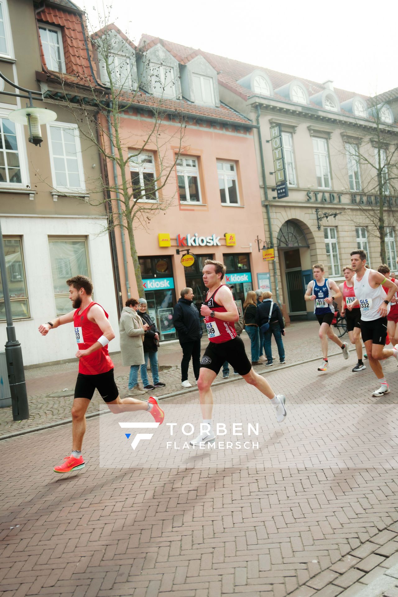 Henning Jeschke (LG Osnabrück) am 08.03.2026 bei den Deutschen Meisterschaften 10 km Straße in Uelzen