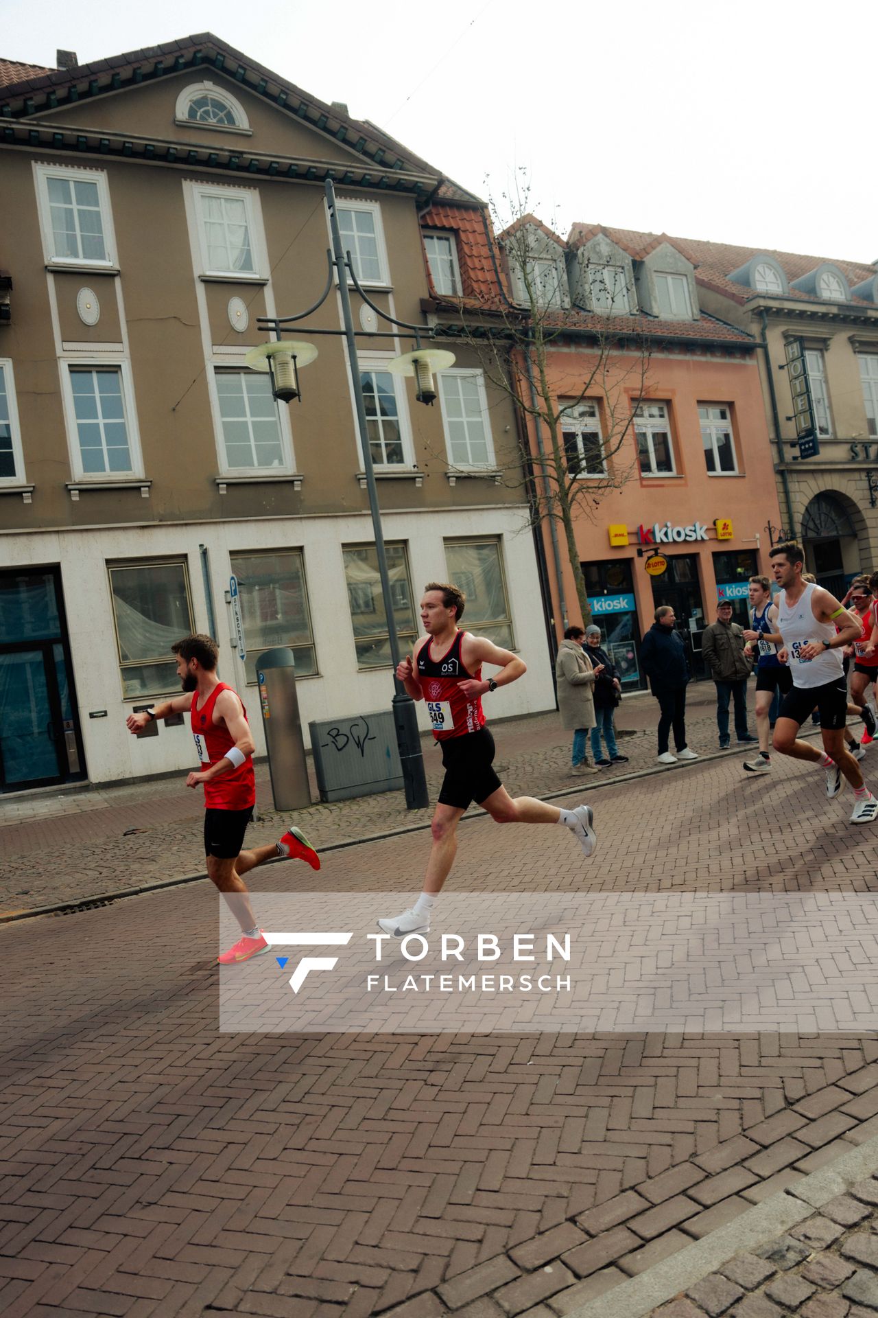 Henning Jeschke (LG Osnabrück) am 08.03.2026 bei den Deutschen Meisterschaften 10 km Straße in Uelzen