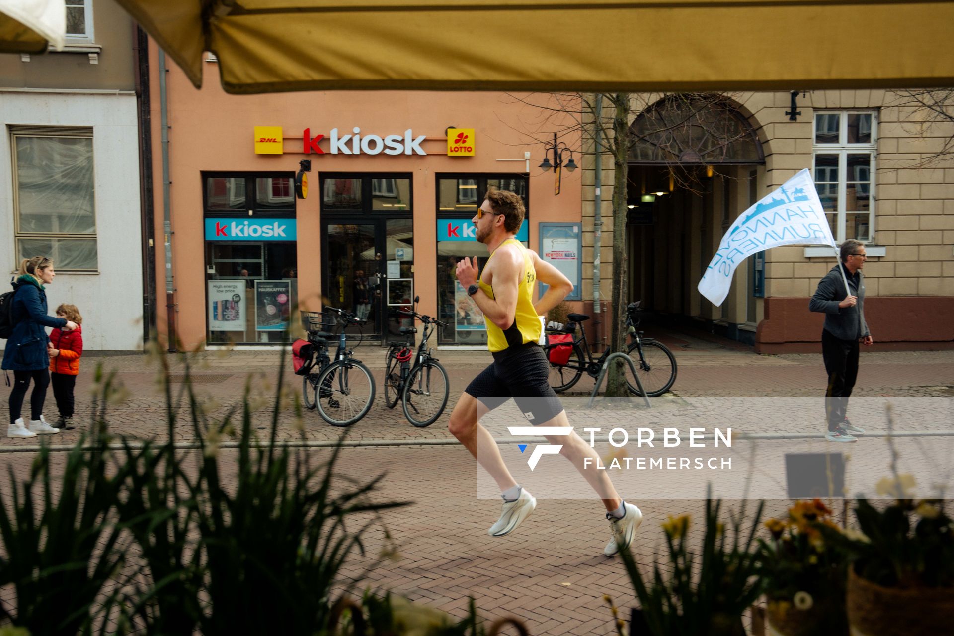 Jens Mergenthaler (LG farbtex Nordschwarzwald) am 08.03.2026 bei den Deutschen Meisterschaften 10 km Straße in Uelzen