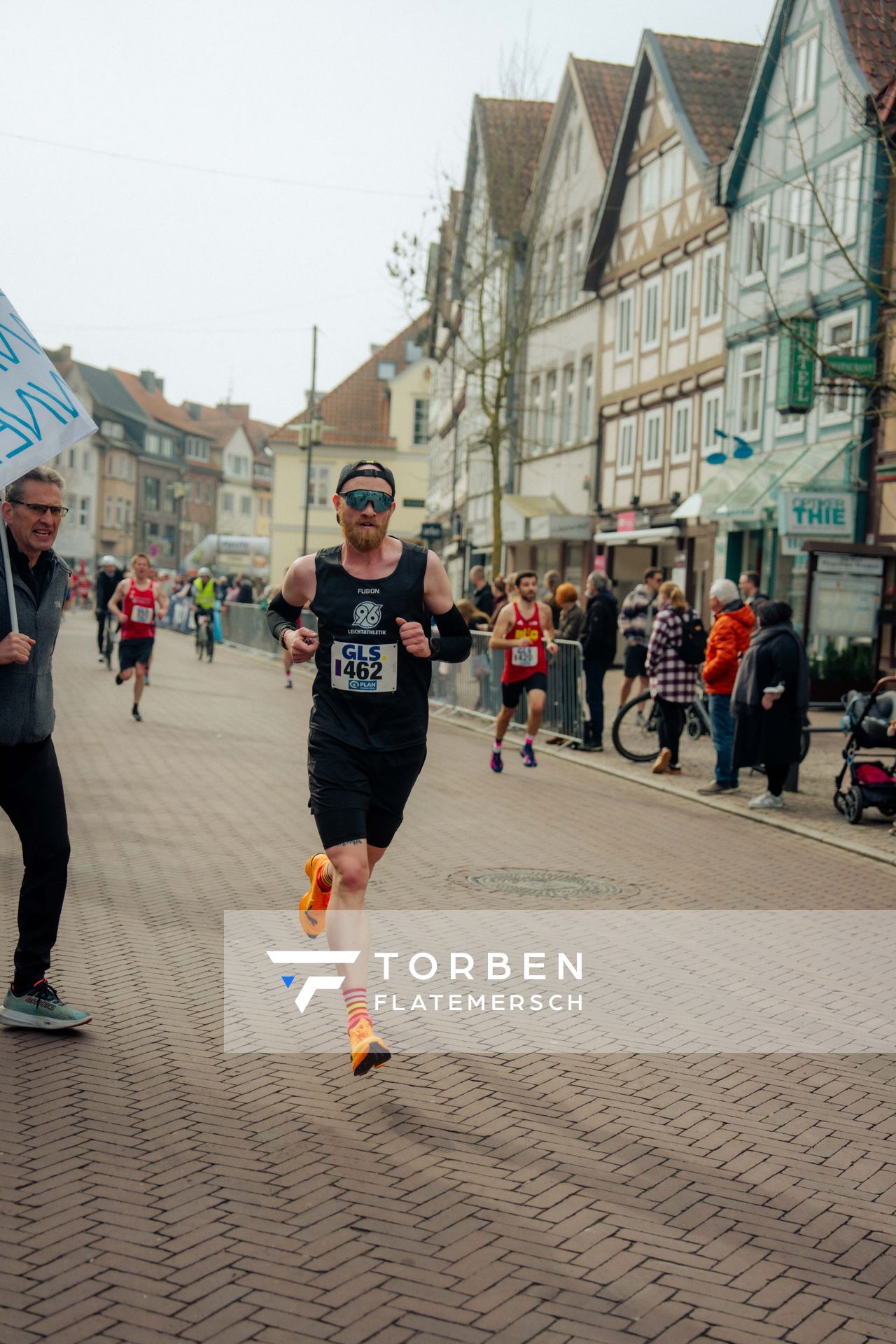 Jonas Rappe (Hannover 96)  am 08.03.2026 bei den Deutschen Meisterschaften 10 km Straße in Uelzen