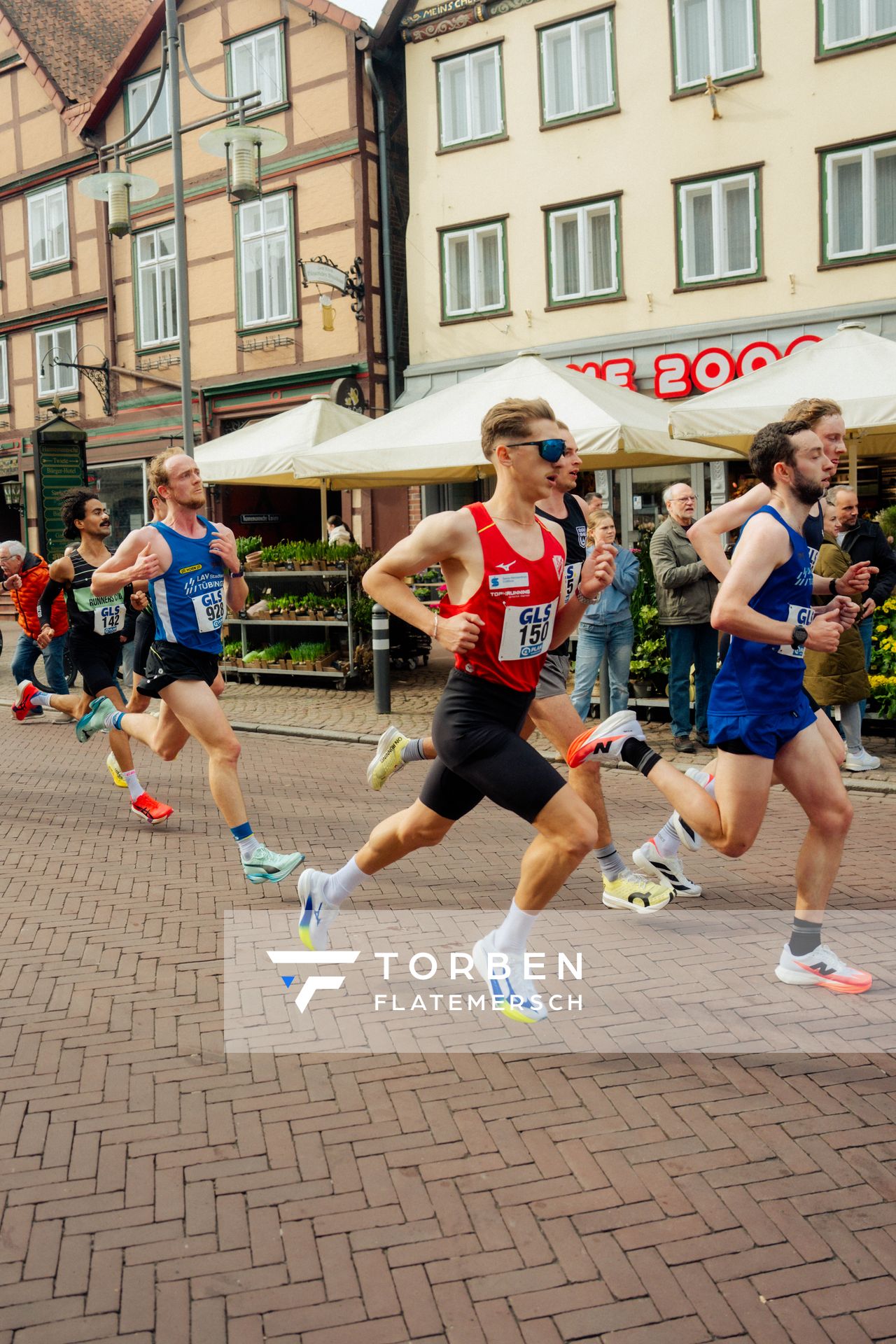 Artur Beimler (LC Cottbus) am 08.03.2026 bei den Deutschen Meisterschaften 10 km Straße in Uelzen