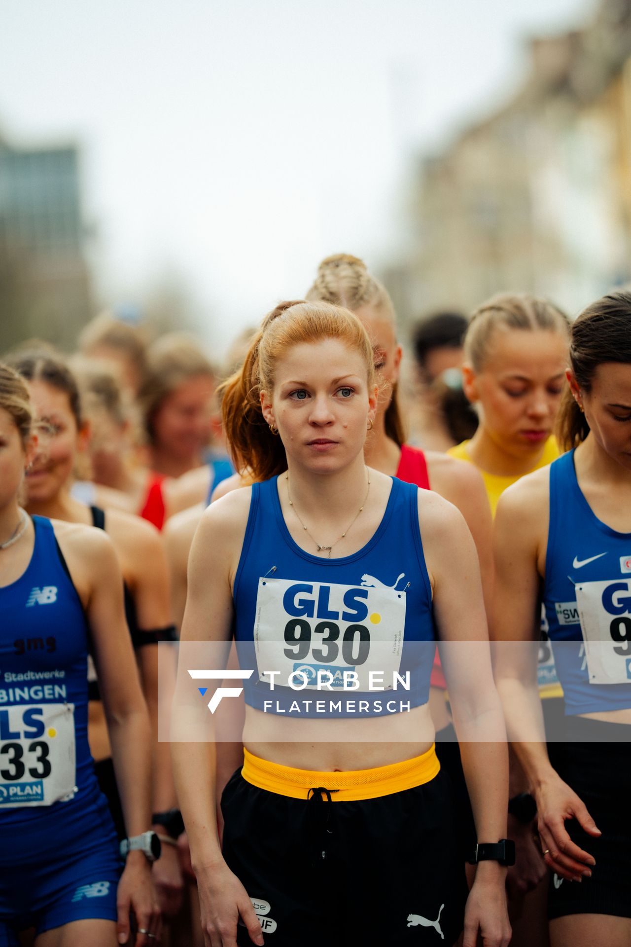 Eva Dieterich (LAV Stadtwerke Tübingen) am 08.03.2026 bei den Deutschen Meisterschaften 10 km Straße in Uelzen