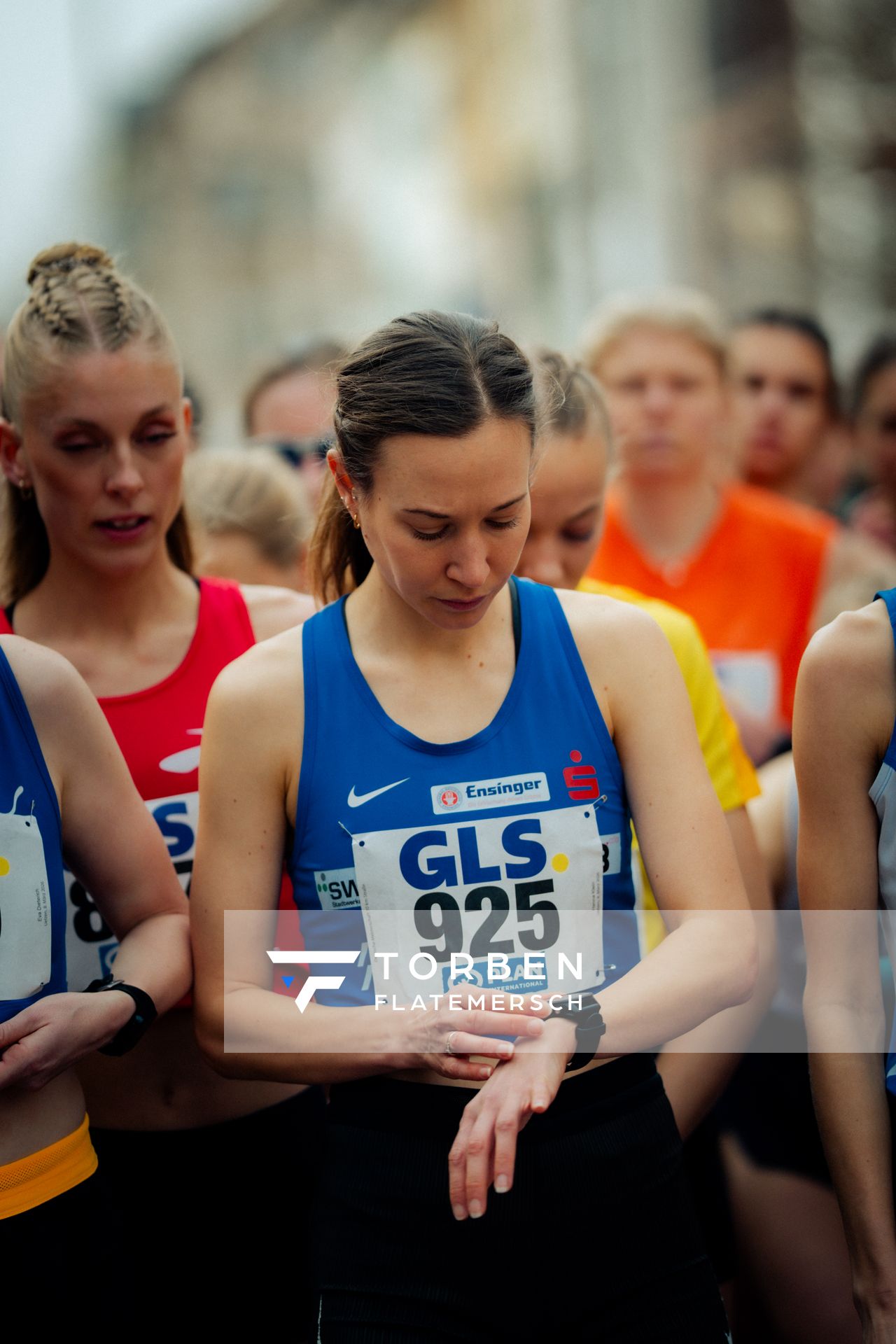 Hanna Klein (LAV Stadtwerke Tübingen) am 08.03.2026 bei den Deutschen Meisterschaften 10 km Straße in Uelzen