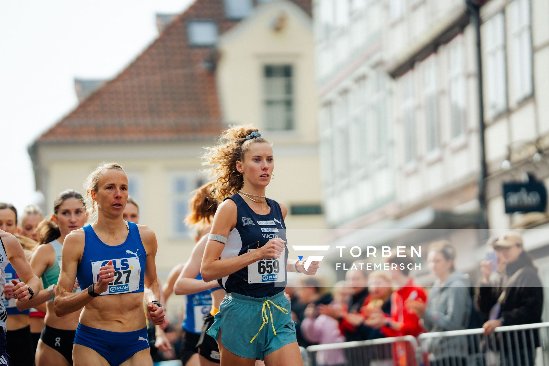 Esther Pfeiffer (Düsseldorf Athletics) am 08.03.2026 bei den Deutschen Meisterschaften 10 km Straße in Uelzen
