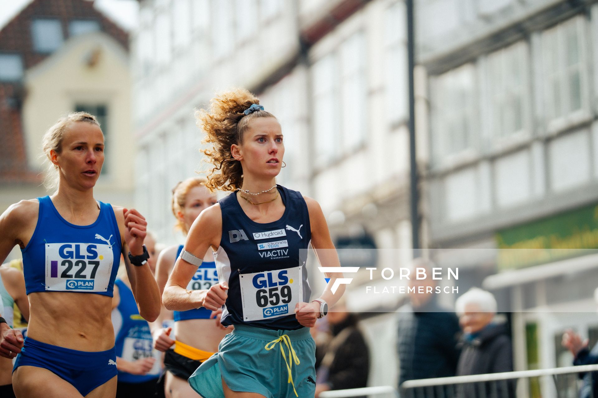 Esther Pfeiffer (Düsseldorf Athletics) am 08.03.2026 bei den Deutschen Meisterschaften 10 km Straße in Uelzen