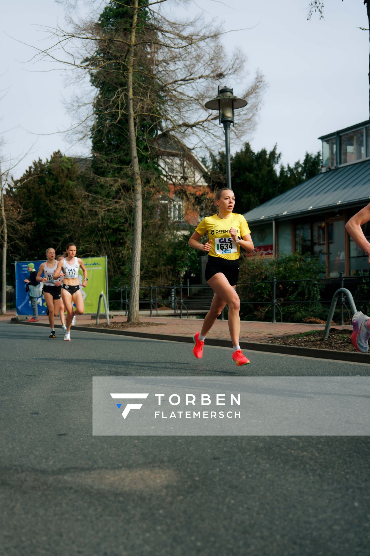 Carolin Hinrichs (VfL Löningen) am 08.03.2026 bei den Deutschen Meisterschaften 10 km Straße in Uelzen