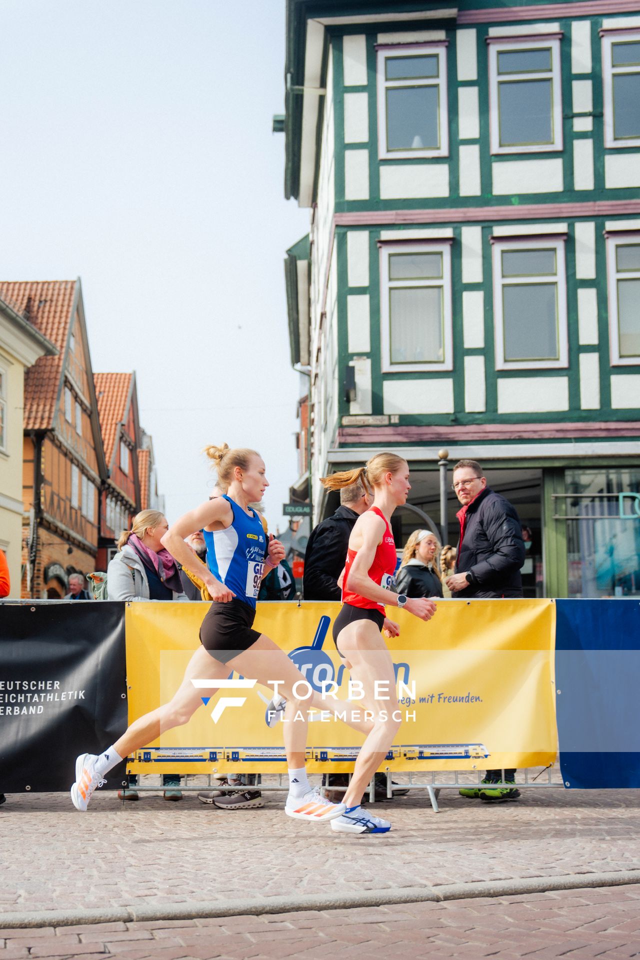 Antonia Schiel (LAV Stadtwerke Tübingen) am 08.03.2026 bei den Deutschen Meisterschaften 10 km Straße in Uelzen