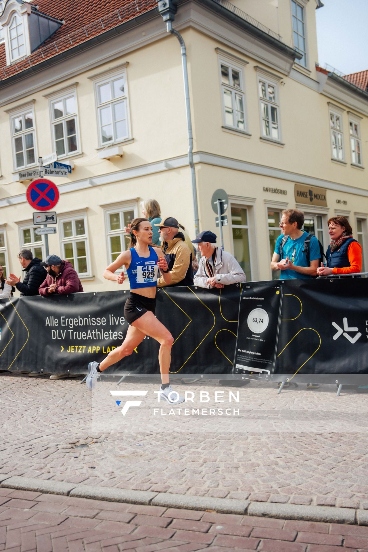 Hanna Klein (LAV Stadtwerke Tübingen) am 08.03.2026 bei den Deutschen Meisterschaften 10 km Straße in Uelzen
