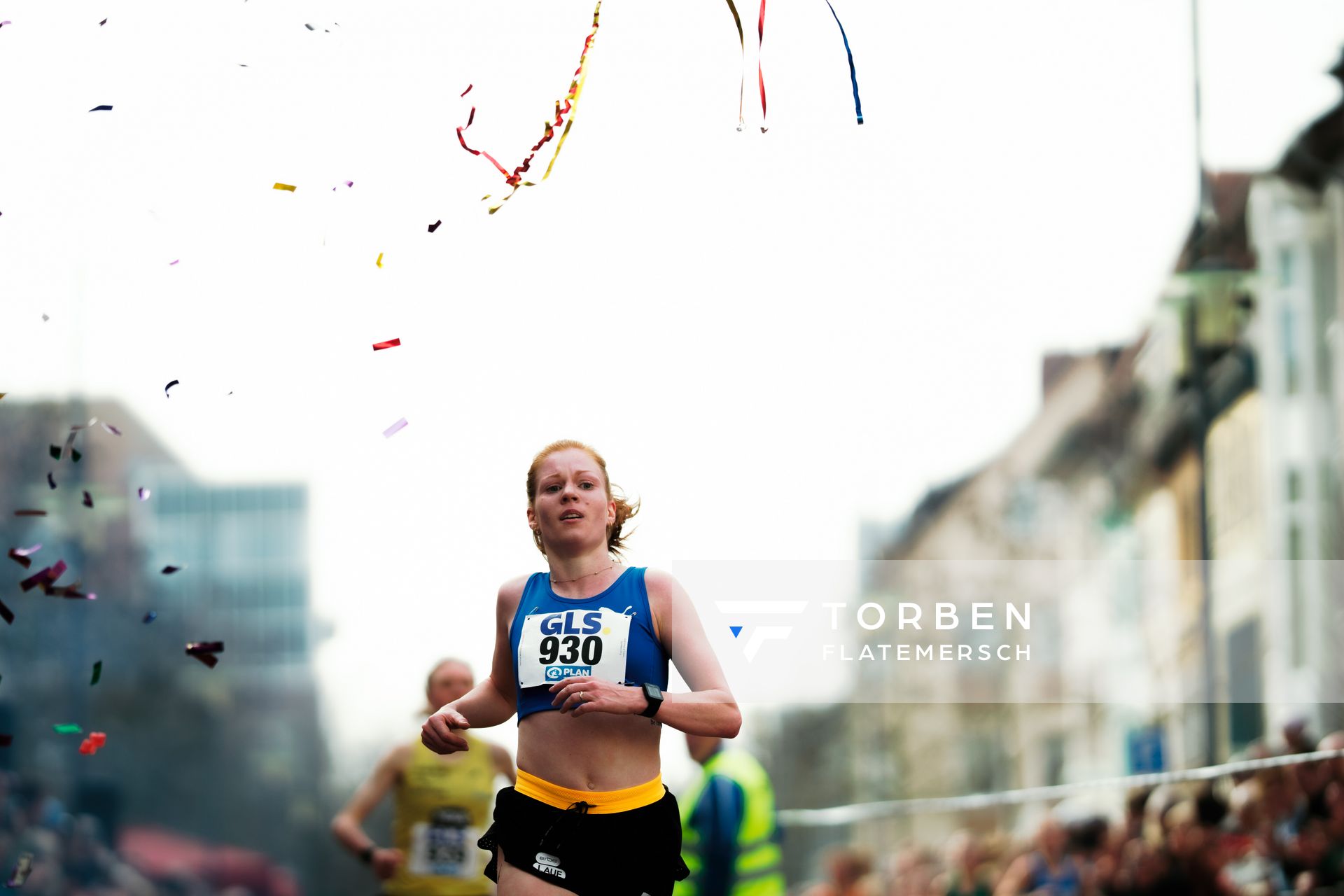 Eva Dieterich (LAV Stadtwerke Tübingen) am 08.03.2026 bei den Deutschen Meisterschaften 10 km Straße in Uelzen